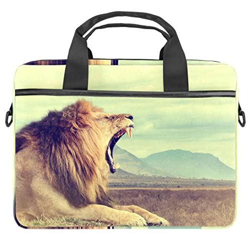 Sacoche ordinateur 13-14 pouces Lion pour éviter les chocs