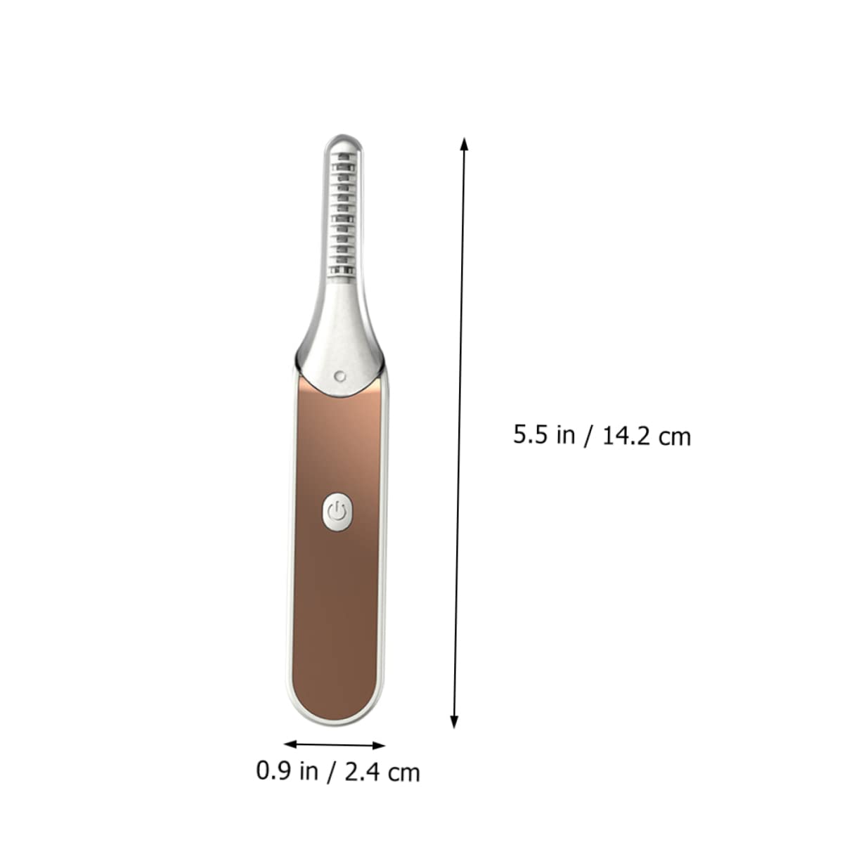 FOMIYES Rizador De Pestañas Eléctrico Con Calefacción 2 Unidades Portátil Y Ligero Ideal Para Festivales De Mujeres Y Niñas.