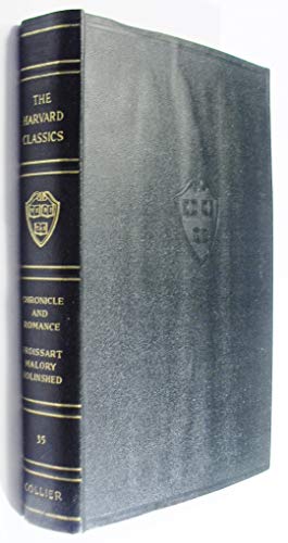 Chronicle and Romance: Froissart, Malory, Holin... B00HV1WAIQ Book Cover