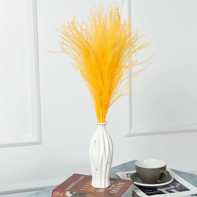 Real Secco Piccolo Erba Mazzo Di Nozze Piante Naturali Home Decor Fiori Artificiali Secchi Phragmiti Fiore Ornamentale