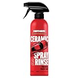 Mothers California Gold Ceramic Spray & Rinse, 16 oz. — Water-Activated Touchless Ceramic Coating, Spray On Hose Off, Super-Hydrophobic, Drying Aid, Booster, SiO2 Protection (05646)