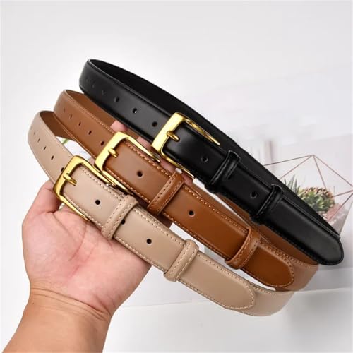 Rfmfkkg Women Leather Adjustable Belt Buckle Jeans Dress Waistband Casual Ladies Belt For Dresses & Jeans3