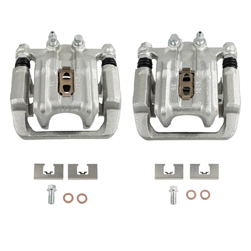 Image of SCITOO 19B2911A 19B2910A Rear Left & Right Disc Brake Calipers Assembly w /Bracket for Acura for RDX 2007-2012,for Honda for Accord Crosstour 2010-2011,for Honda for CR-V 2007-2011