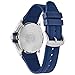 Citizen Men's Eco-Drive Weekender Watch in Stainless Steel with Blue Polyurethane strap, Blue Dial (Model: AW1158-05L)