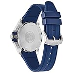 Citizen Men's Eco-Drive Weekender Watch in Stainless Steel with Blue Polyurethane strap, Blue Dial (Model: AW1158-05L) - Image 3