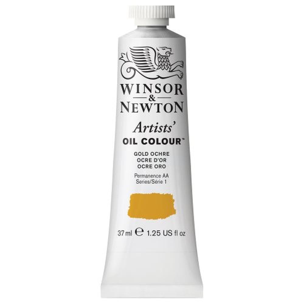 Winsor & Newton Artists' Oil Paint Synthetic Iron Oxide 37ml Gold Ochre Colour