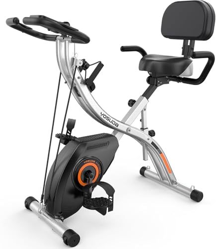 Vélo spinning d'intérieur pliant YOSUDA pour entraînement cardio à la maison
