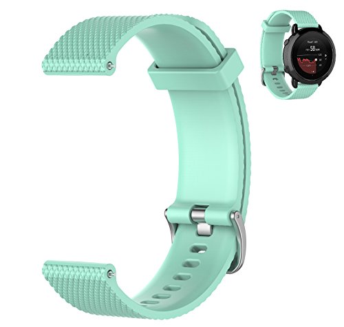 WEINISITE Ajustable Silicona Reemplazo Pulsera Para SUUNTO 3 Fitness Deportes Relojes (#4, L)