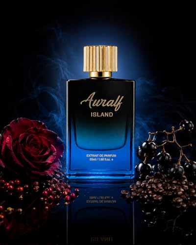 Image of Island Extrait De Parfum, 24hrs LongLasting, Spicy Floral Amber Scent, Pink Pepper, Rose, Ambergris and Coffee Notes, 50ml