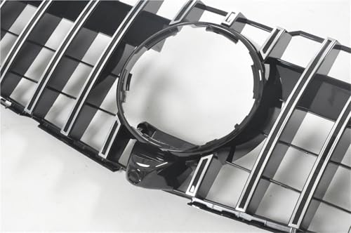 Rejilla delantera parachoques superior GLK X204 2013-2015 en Black Silver 3