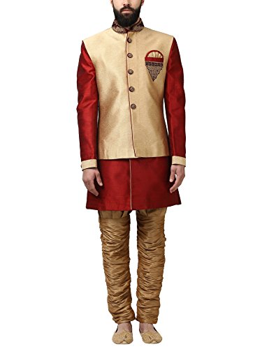 Image of Ethnix by Raymond Men's Indo Western Sherwani