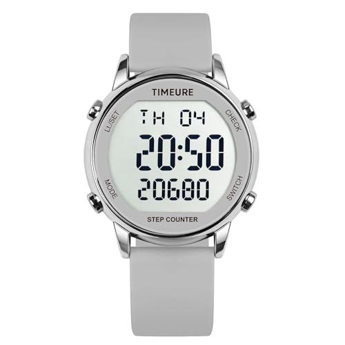 Contador de pasos para caminar TIMEURE en tus paseos diarios y rutinas de ejercicio al aire libre