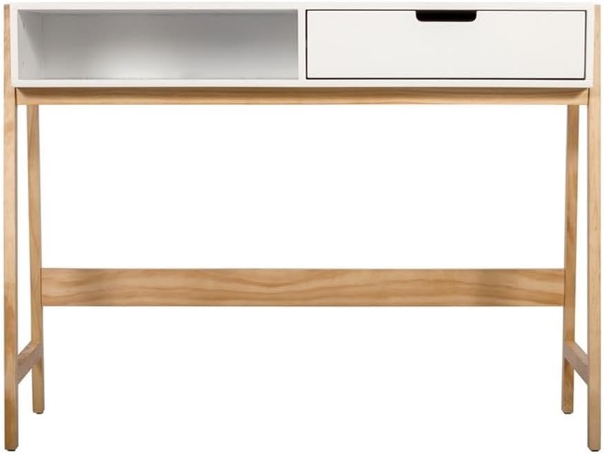 Adore Decor Jasper Writing Desk, French White