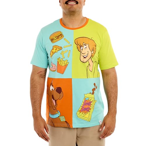 T-shirt Scooby Doo Loungefly Munchies 2X haut décontracté imprimé pour garde-robe geek