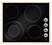 Produktbild Gorenje ECK 63 CLI Kochfeld Elektro / Glaskeramik / 60 cm / elfenbein / Restwärmeanzeige / Classico Collection