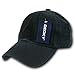 DECKY Washed Polo Cap, Black