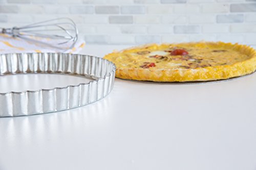 Fox Run Round Tartlet/Quiche Pan With Removable Bottom, Tin-Plated Steel, 8-Inch #TOP3
