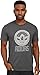 adidas Originals Mens Circle Trefoil Graphic Tee, Dark Grey, X-Large