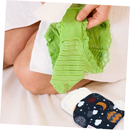 STOBAZA 1 Peça De Absorvente Higiênico Lavável Calcinha Blush Guardanapos De Pano Higiênico Reutiliz