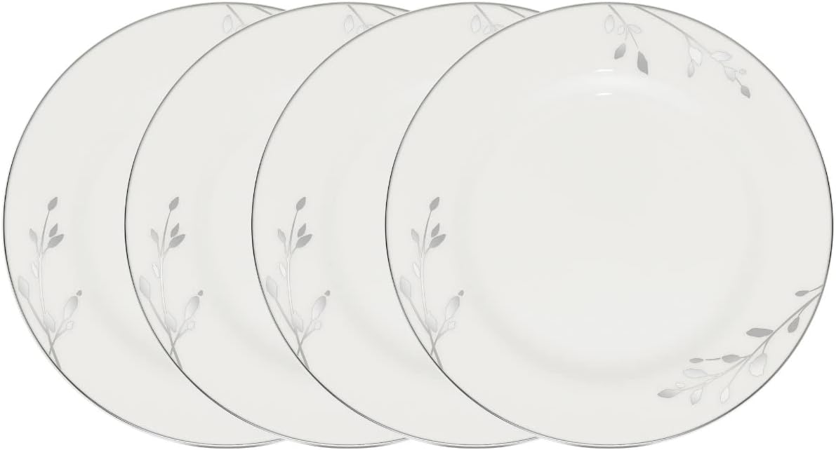 Noritake Birchwood Set of 4 Bread & Butter/Appetizer Plates, 6-1/2"
