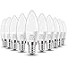 Fulighture E14 Led, E14 Led Lampen,E14 Led Kerzen mit Kerzenform 3.5W ersetzt 35W Halogenlampe,Led E14 Warmweiß 3000k,320 lumens,180°Abstrahlwinkel, Nicht Dimmbar,10er-Pack