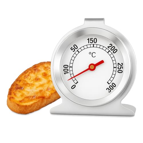 Backofenthermometer, Ofenthermometer Edelstahl mit großem Zifferblatt für Backen, Pizza, Brot – Ofenthermometer Kochen Innen Küchenthermometer für Backöfen, Bäckereien Backofenthermometer, Ofenthermometer Edelstahl mit großem Zifferblatt für Backen, Pizza, Brot – Ofenthermometer Kochen Innen Küchenthermometer für Backöfen, Bäckereien