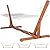 SUNCREAT Wooden Hammock Stand