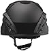 MICH Airsoft Helmet with Side Rails and NVG Mounts for Outdoor Activities Such As Airsoft, Paintball, CS Games, Etc.