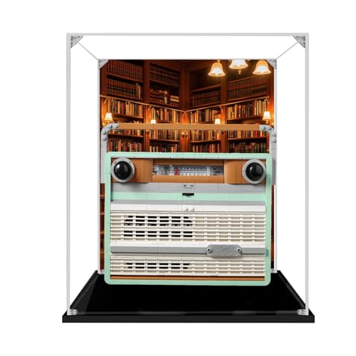 BoHeart Acryl-Vitrine für Lego 10333 Herr der Ringe Barad-d'Or, individuell, transparente, staubdichte Displaybox kann gesammelt werden, Größe: 50 x 35 x 85 cm (Modell nicht im Lieferumfang enthalten)