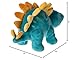 Mary Meyer Stuffed Animal Smootheez Pillow-Soft Toy, 10-Inches, Blue Stegosaurus Dinosaur