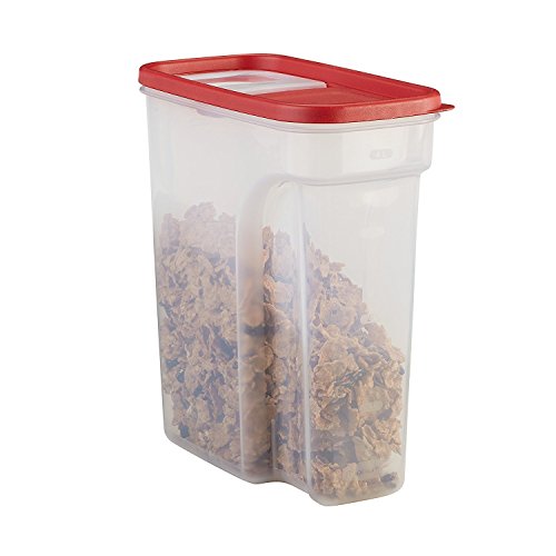 Rubbermaid Flip Top Cereal Keeper, Modular Food Storage Container, 3 Pack, (2) 22-Cup (1) 18-Cup #TOP4