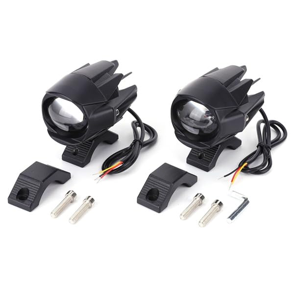 LED para motocicleta impermeable universal con soportes de montaje robustos