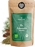 Bio Kiefernnadeln 500g - Kiefernadeltee Bio, getrocknete Kiefernnadeln aus Wildsammlung - lose Kräuter 100% rein - Kiefernnadel Tee | Herzlich Natur