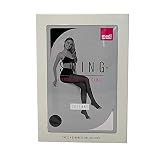 MEDIVEN - MEDI SWING SENSATION - CALZE ELASTICHE PREVENTIVE - 140 DENARI (18 MM HG) - III, Nero, Collant Punta Aperta