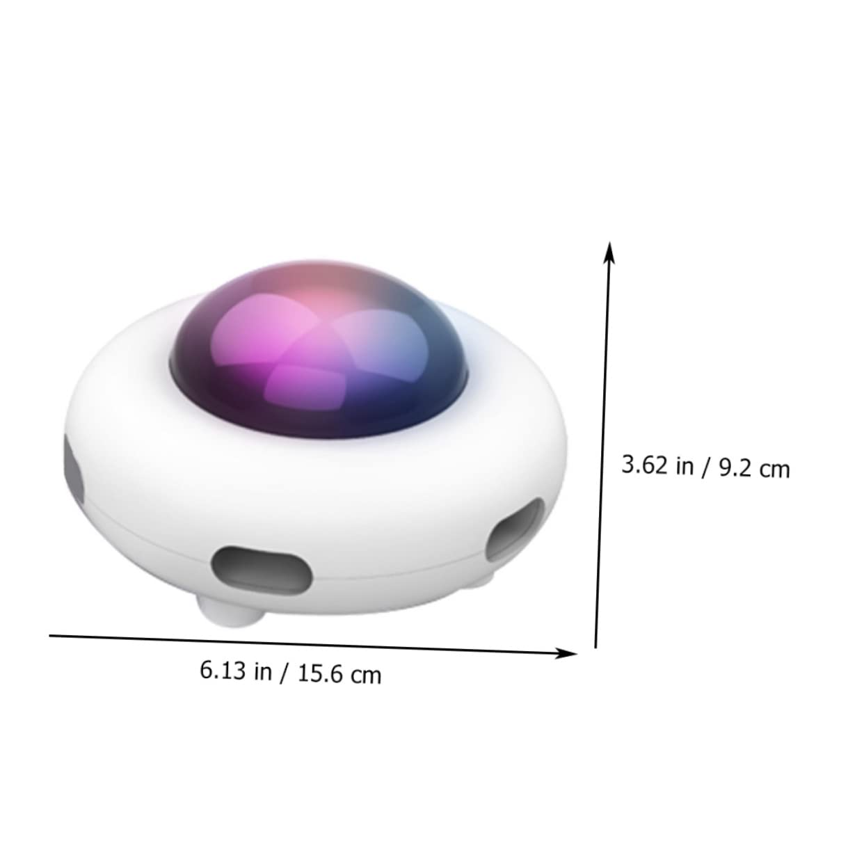Toddmomy Jouet Automatique pour Chat Jouet Éveil Interactif Amusement pour Chat Roulant Divertissement