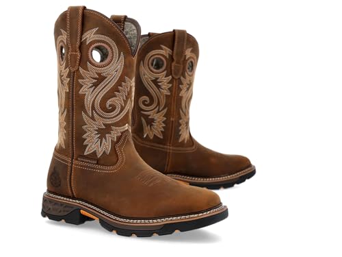Image of Georgia Boot Men's Carbo-Tec FLX Alloy Toe Waterproof Pull-on Work Boots