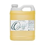 JOJOBA OIL Cold Pressed Unrefined 100% Pure Natural 32 oz Jojoba Oil Carrier for Essential Oils, Cleansing, Moisturizer for Face, Hair Moisturizer, Ears, Eyelash, Massage, Makeup Remover, Soap Making