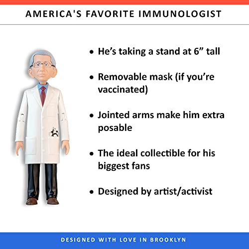 Dr. Fauci Real Life Political Action Figure - Immunologist Dr. Anthony Fauci Collectible Figurine Perfect For Collectors, Gift Ideas & Souvenirs #TOP1