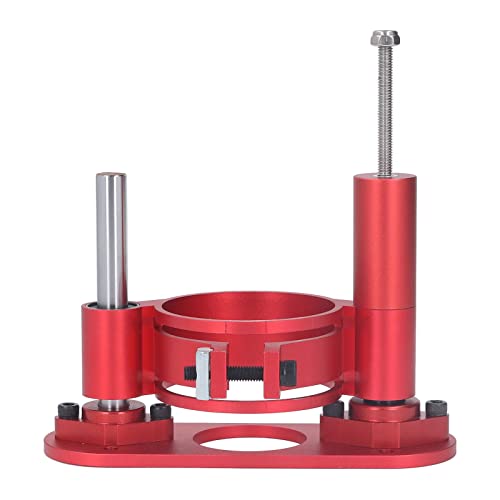 Router Lift Base:47mm Max Height Aluminum Alloy Stainless Steel for Woodworking Lifting Table Base