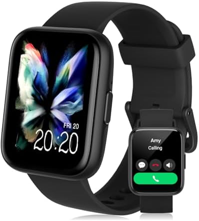 Smart Watch for Men Women,1.85" HD Dynamic Screen Bluetooth Notif...