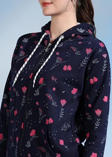 Image of eWools Women's Fleece Fullsleeves Jacket (Flee18)