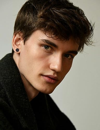 FIBO STEEL 316L Surgical Steel Hypoallergenic Black Stud Earrings for Men Women, Round Waterproof Cartilage & Lobe Jewelry, Comfortable Everyday Fashion Accessory, 3mm-8mm2
