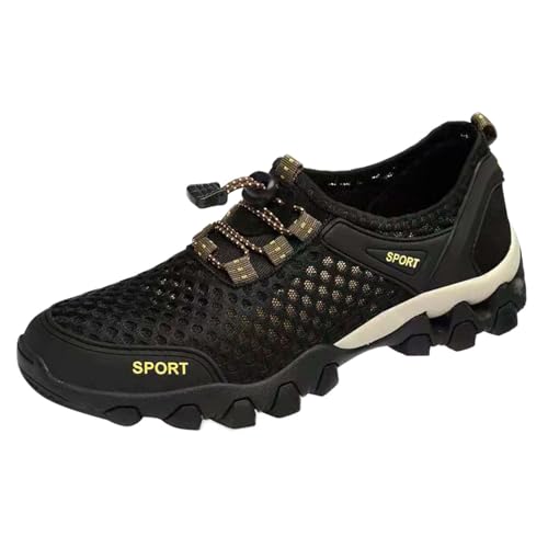 Chaussures de sport larges en maille filet pour homme running taille 40-44
