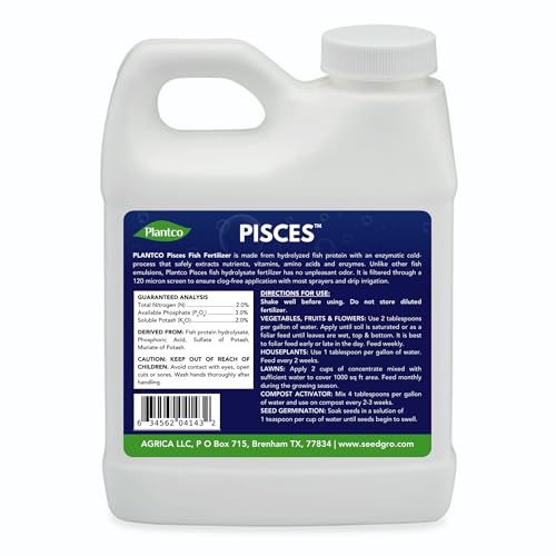Fertilizante líquido piscícola para plantas y vegetales miniatura 2