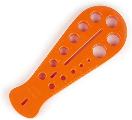 Premium Drawplate - Unique Drawing Plate for Round and Flat Chains – Jewelry Making Draw Plate – Includes Crochet Hook Holder