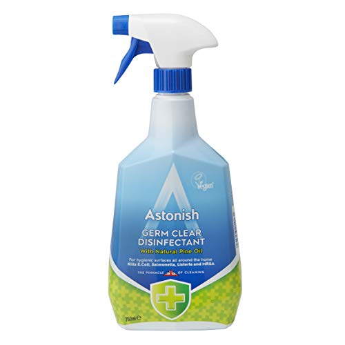 Astonish 4 In 1 Desinfectante Producto de Limpieza para el Hogar - Paquete de 12 x 750 ml - Total: 9000 ml