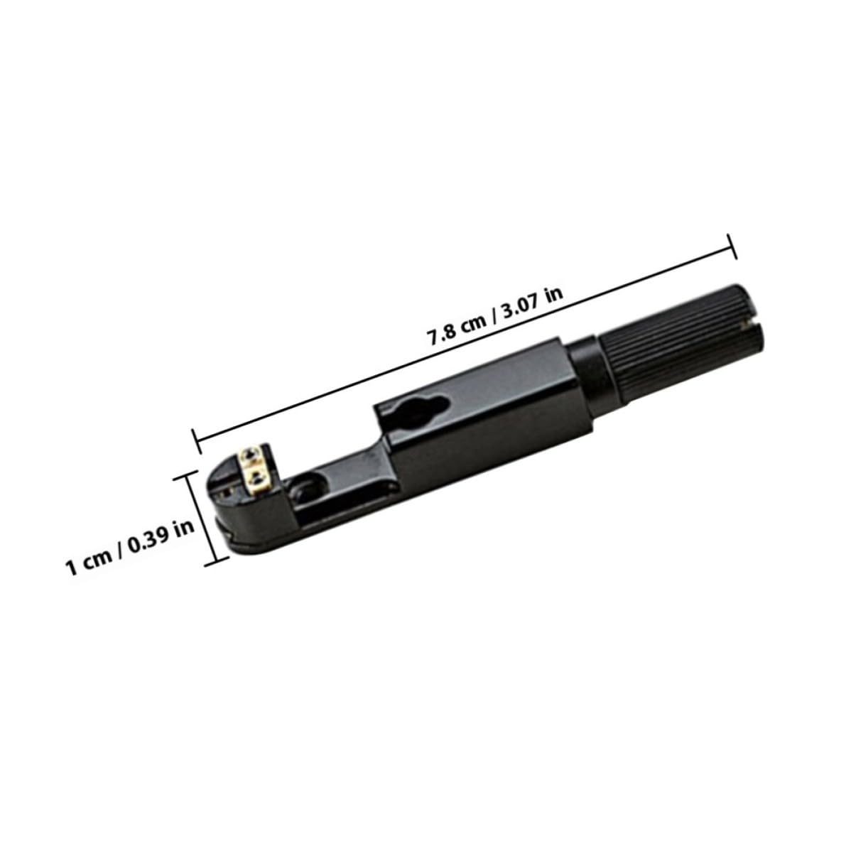 Gitarrenzubehör Metall Gitarrenbrücke Schwarz mit Kompletter Brückenteile Zubehör für Gitarrenreparatur und Austausch Defekter Teile Satz