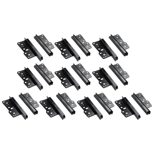 Kit latéral de fixation double din pour stabiliser le panneau stéréo - 4