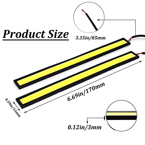 YankMooM Waterproof DRL for Cars