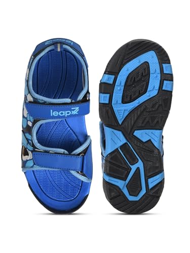 Image of Liberty Leap7x ADMIN Casual Sandal for Kids with EVA Sole | PU Upper Comfortable and Cushioned Footbed | Durable Summer Footwear for Outdoor | Ideal for Everyday Wear